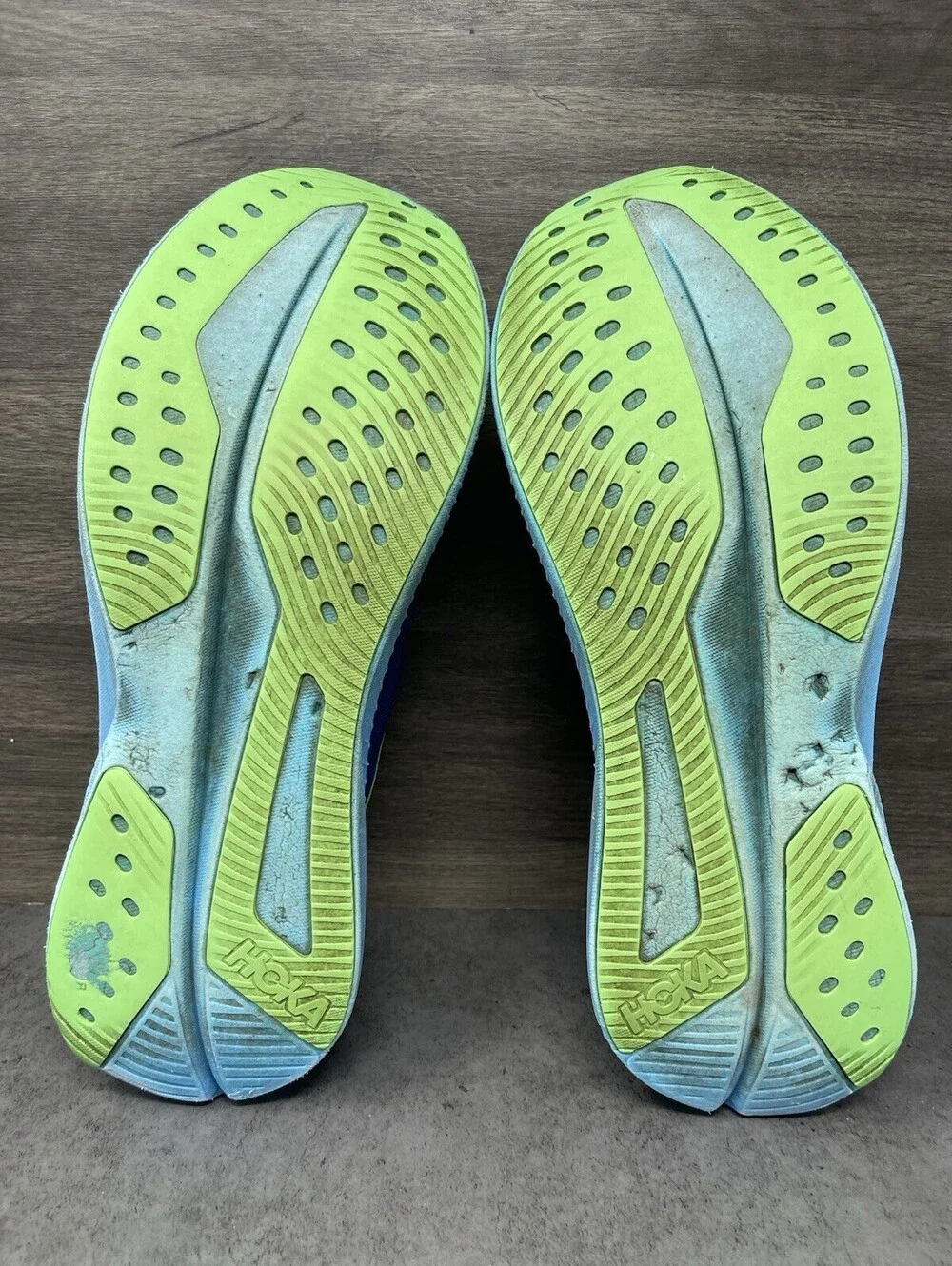 HOKA Mach 6 Virtual Blue Bellwether Blue Mens Size 14 Running Shoes Sneakers